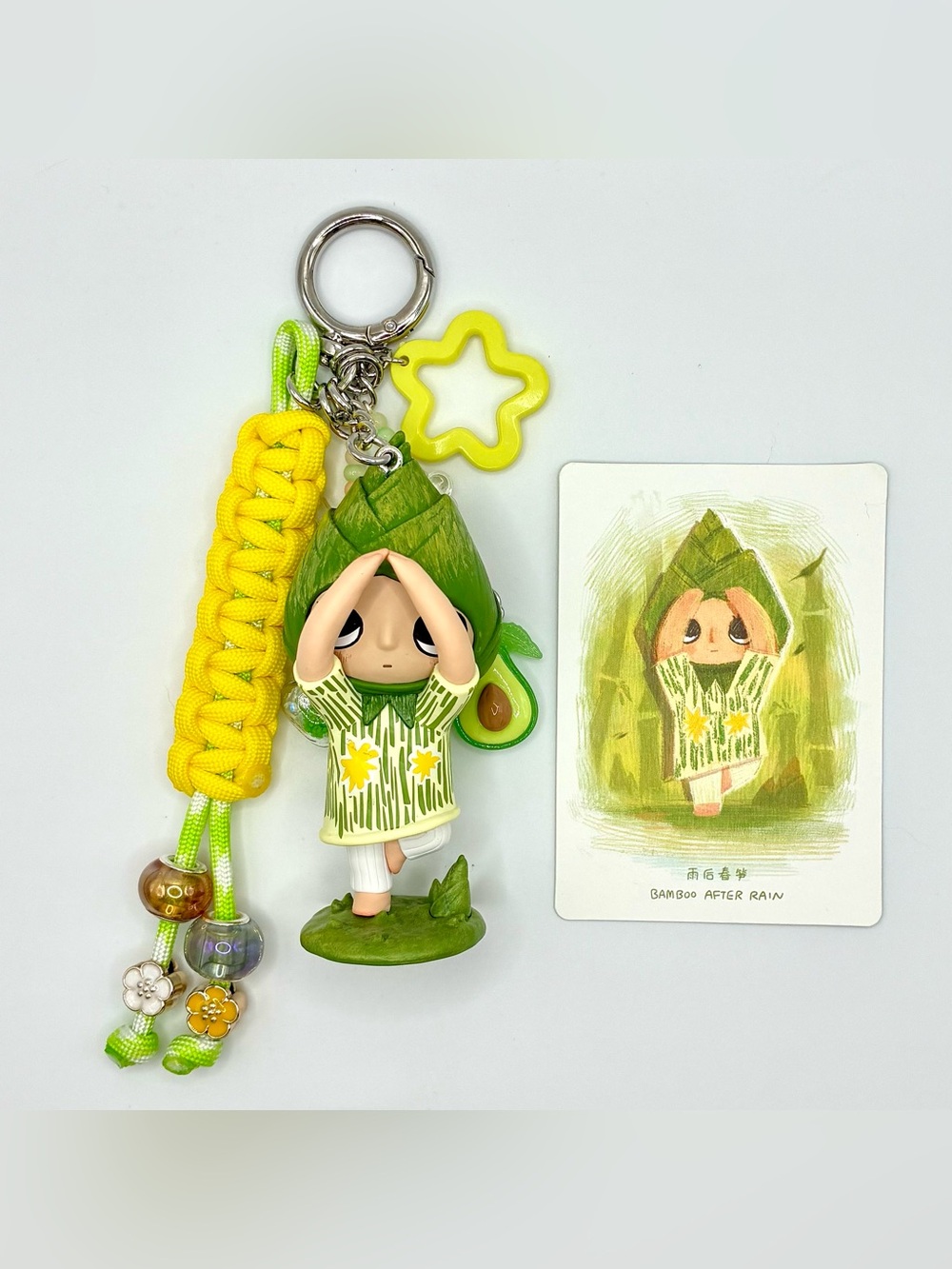 Nyota x I Am the Seasons Series Bag Charm - Bamboo After Rain